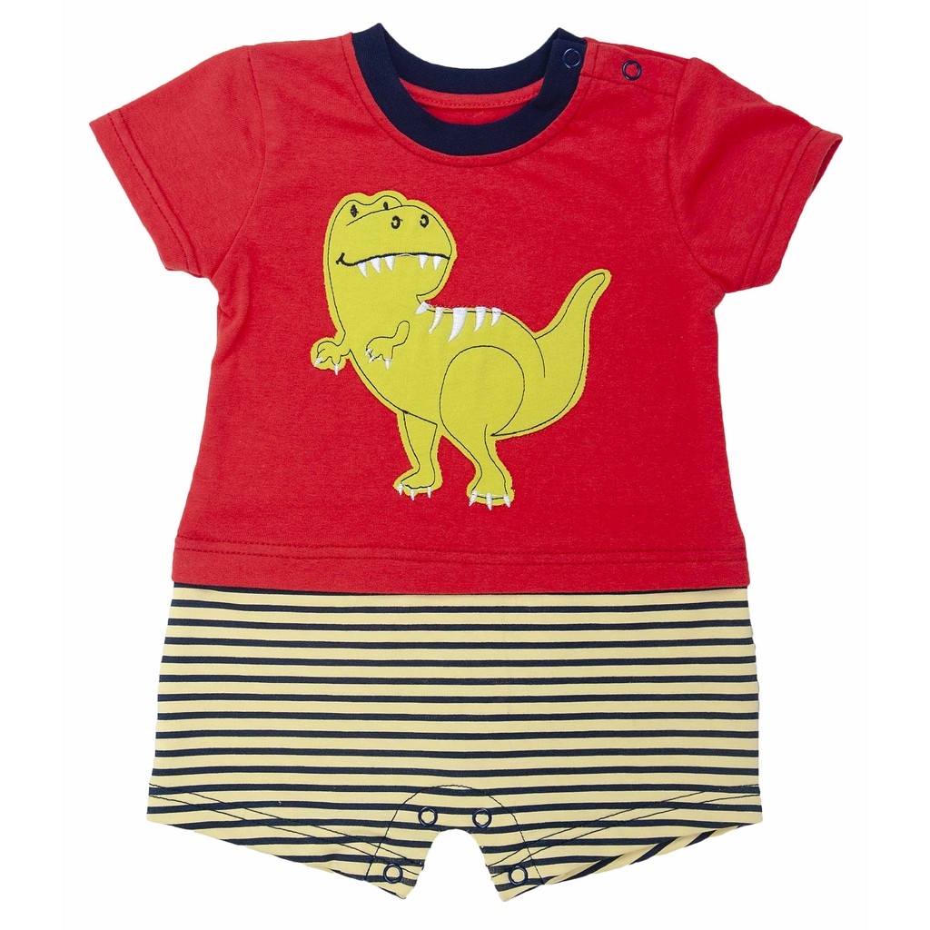  Baju  Anak  Laki  Laki  Torio My First Dino Onesie Shopee  
