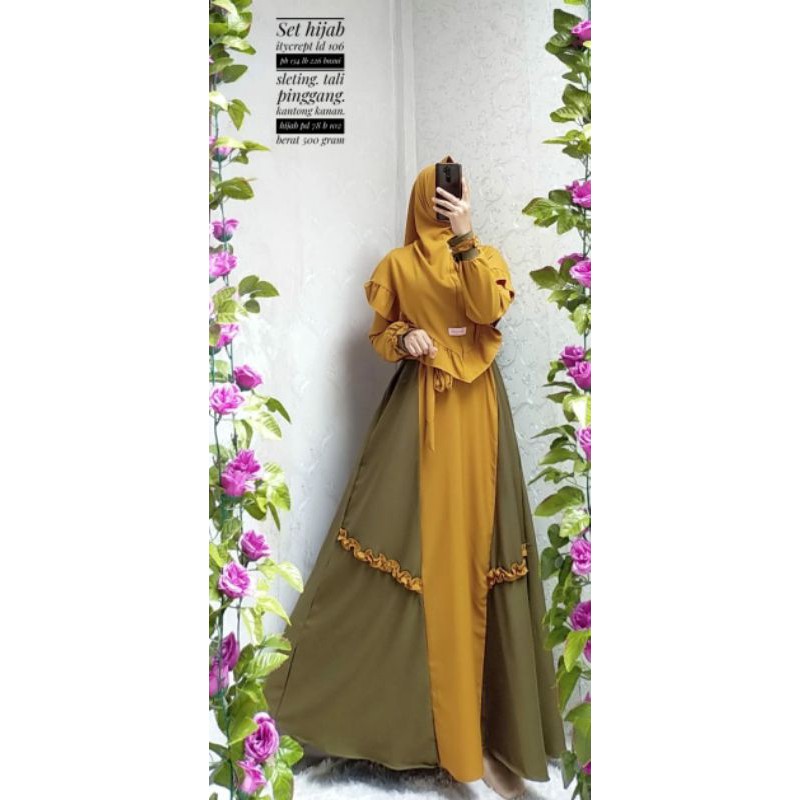 Gamis Set yasmin 09