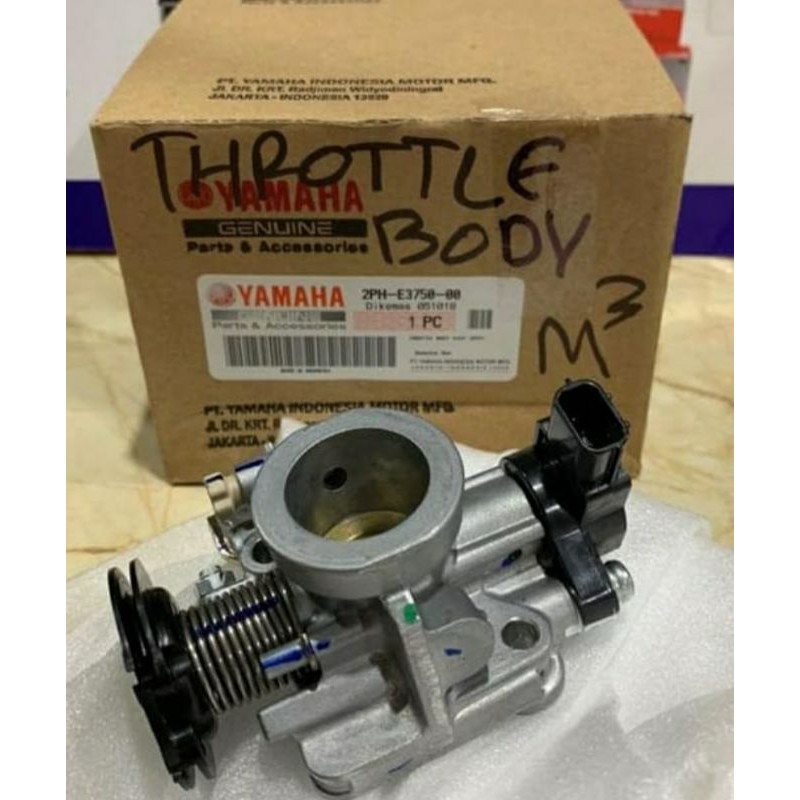 THROTTLE BODY BODI MIO M3 ASLI / THROTEL BODI TB MIO M3 ORI YAMAHA 2PH E3750 01