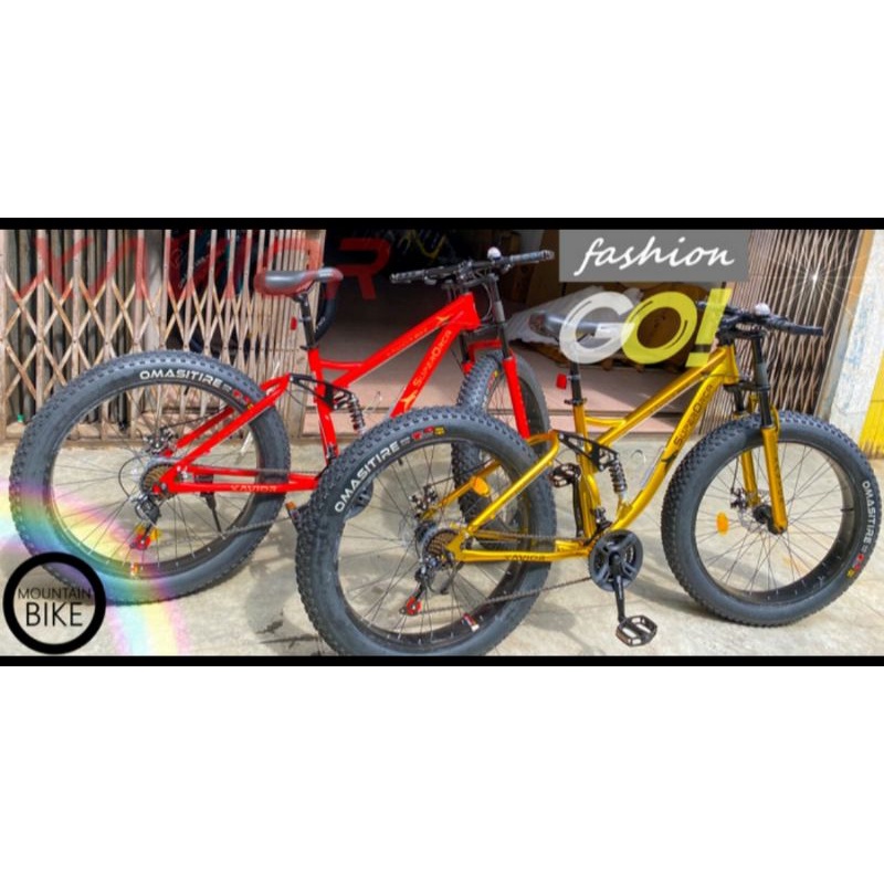 Sepeda MTB Fat Bike 26 inch XAVIOR SUPERORCA Double Suspension