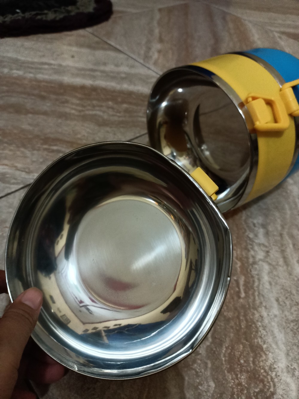 Rantang Nasi Anak Lunch Box Kotak Nasi Lucu Stainless Karakter 1layer