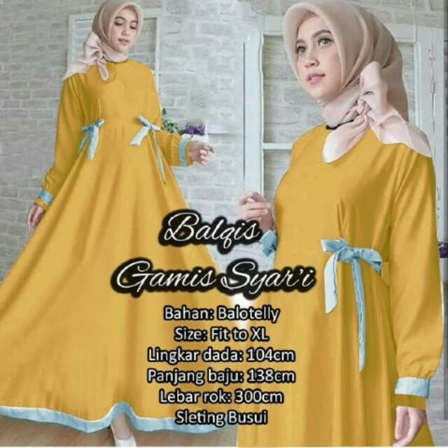 BAJU HIJAB MAXI BALQIS