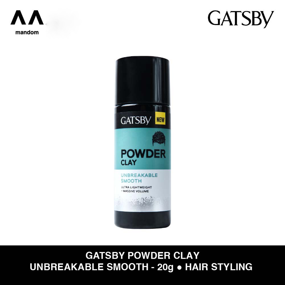 GATSBY Powder Clay Unbreakable Smooth 20gr