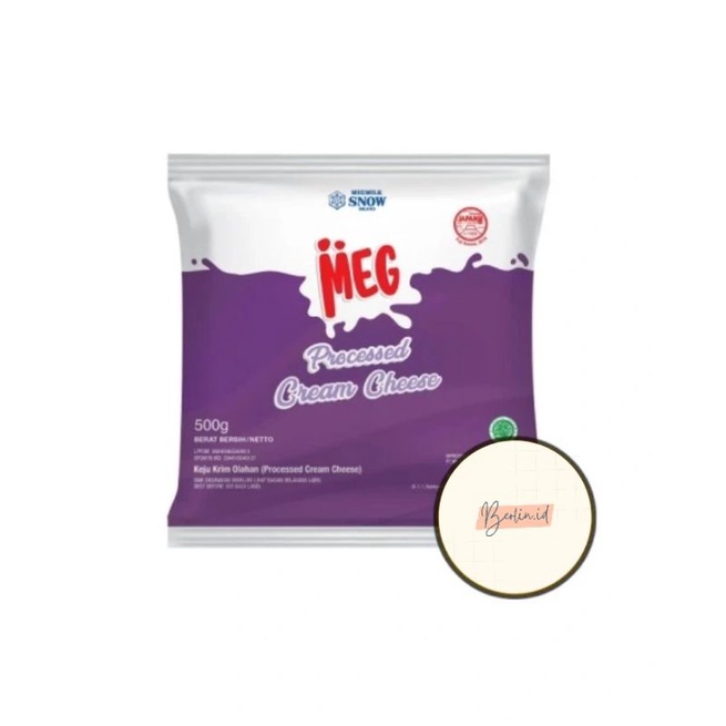 

MEG Processed Cream Cheese 500 Gr