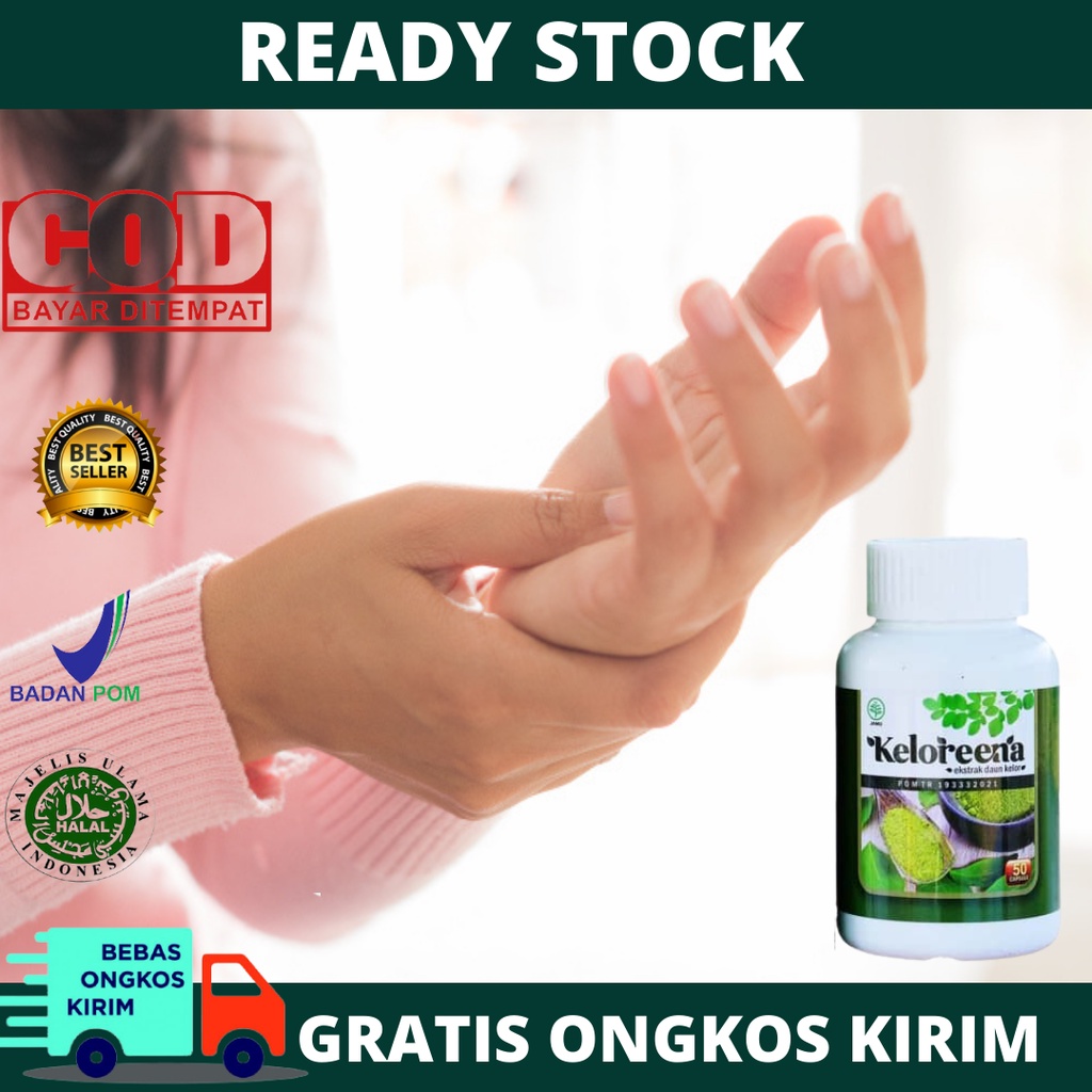 Obat Kebas Tangan & Kaki, Kesemutan, Jari Tangan Baal Sering Kram, Kaku, Mati Rasa, Penghilang Kebas