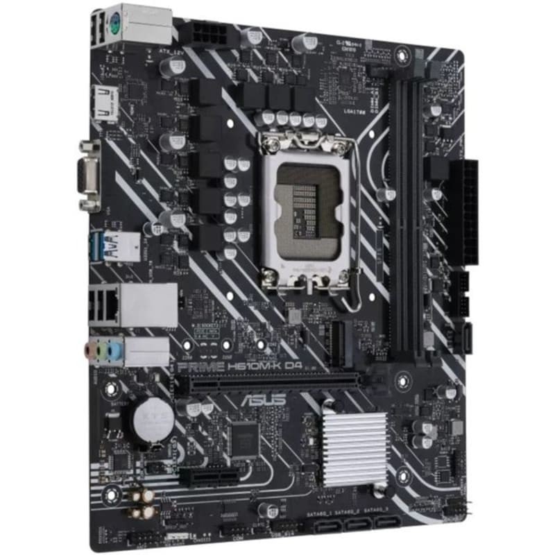 Motherboard ASUS PRIME H610M-K D4  Intel H610 LGA1700 Micro ATX