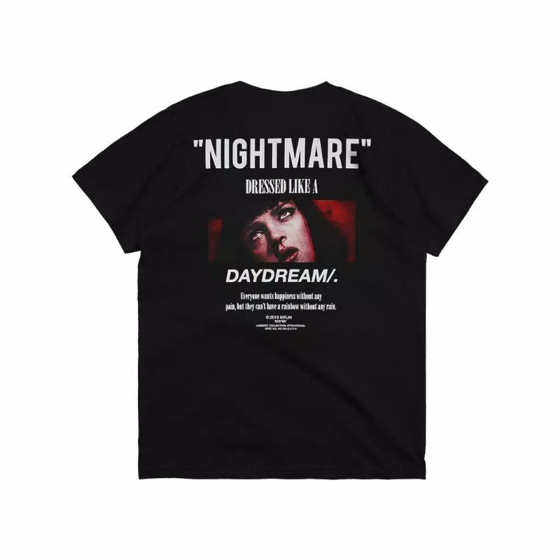 KAOS/TSHIRT PRIA WANITA MRJN - NIGHTMARE TS