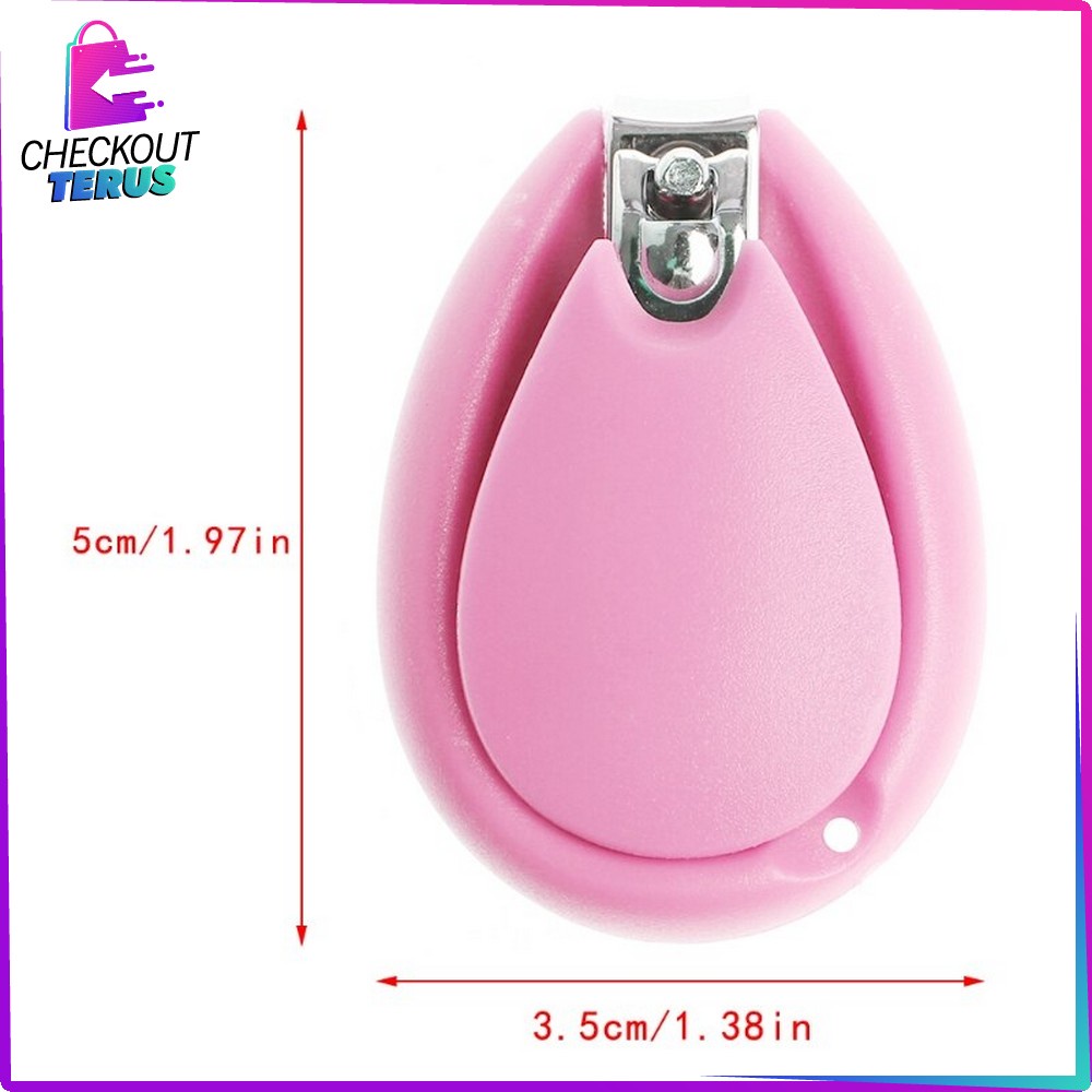 CT C54 Gunting Kuku Bayi Set Jepit Kuku Mini Anak Anti Slip Nail Clipper Gunting Kuku Portable Aman Untuk Bayi