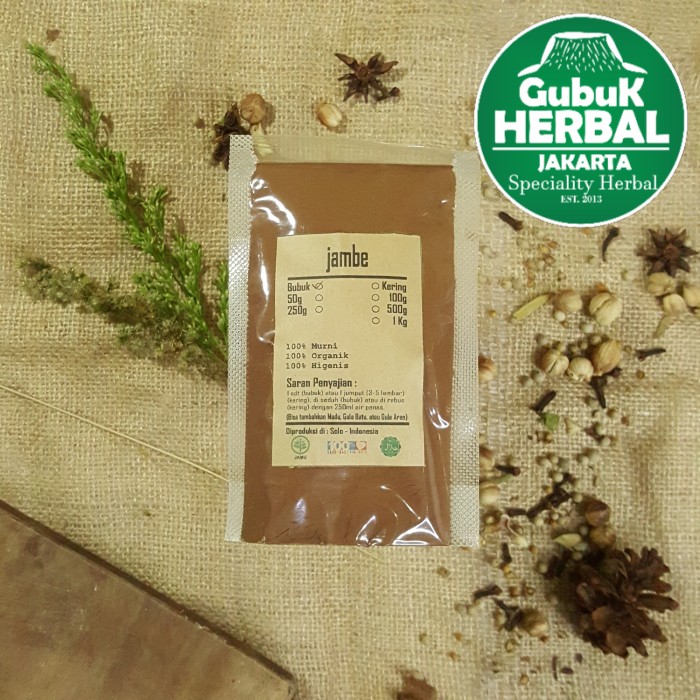 

PINANG JAMBE BUBUK 100 gr - Areca Catechu - MURNI TANPA GULA - BUBUK HALUS