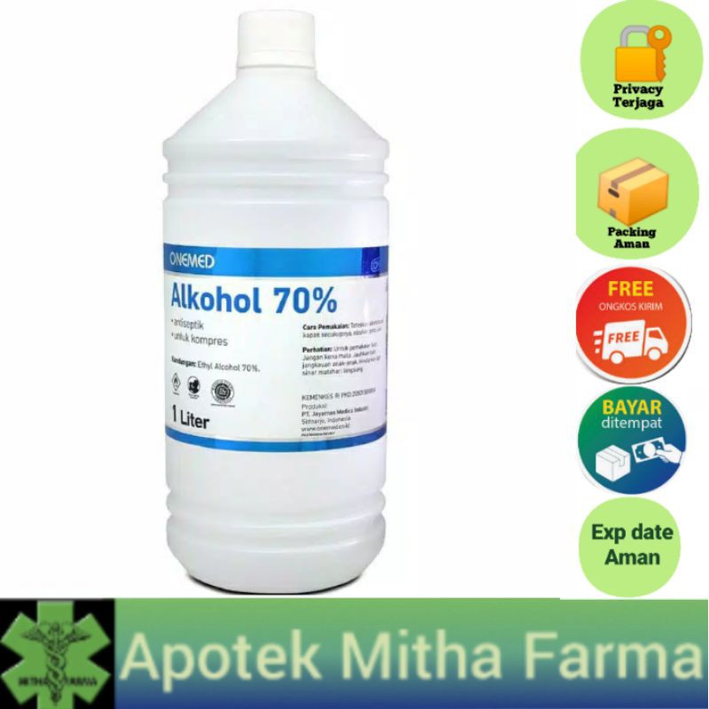 ANTISEPTIK ALKOHOL 70% 1 LITER