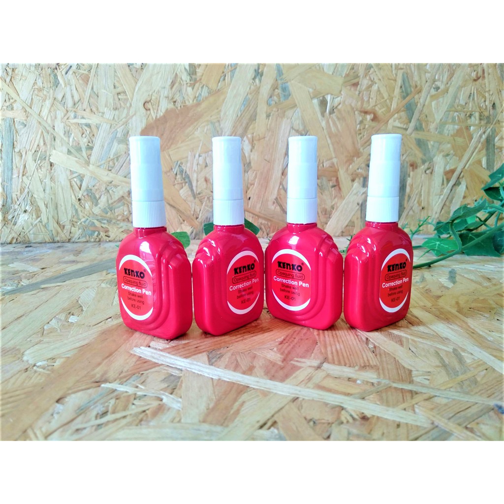 

Tip X Tip-Ex Correction Pen Kenko Warna Merah KE - 01