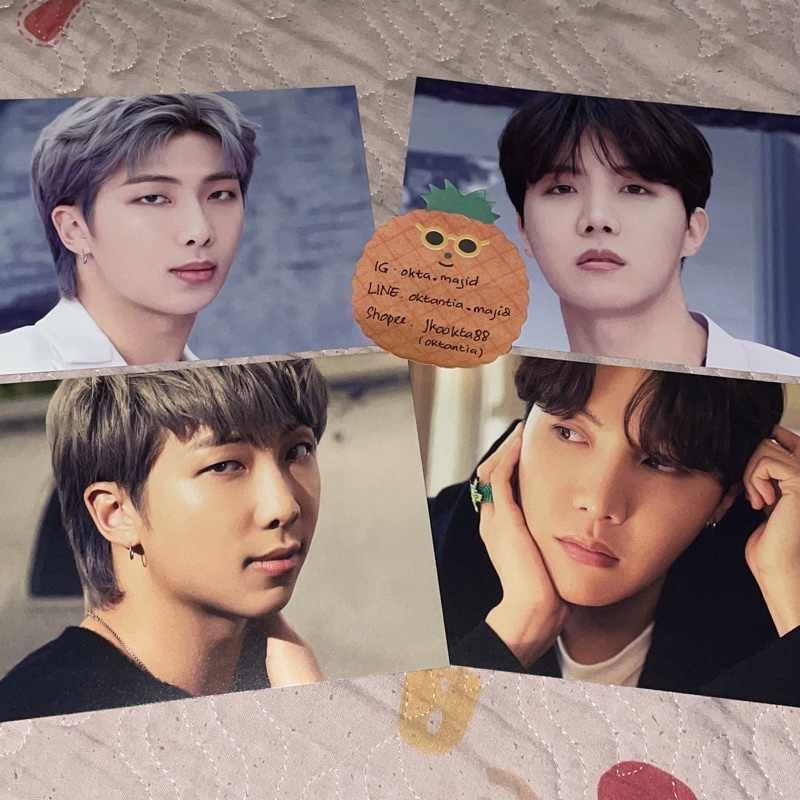 [OFFICIAL] POSTCARD THE BEST JAPAN JHOPE NAMJOON