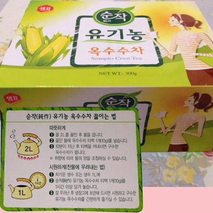 

Boleh Dropship Korean Sempio Corn Tea Teh Jagung Korea Sehat Kulit Mulus