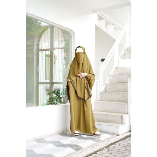 GSR 16 Zanuba | Gamis Royal Twist Premium | Gamis Syar'i Cadar Premium Murah