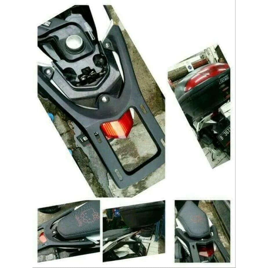 Aksesoris Motor Touring BREKET BOX UNTUK MOTOR VARIO 125 FI NEW TAHUN