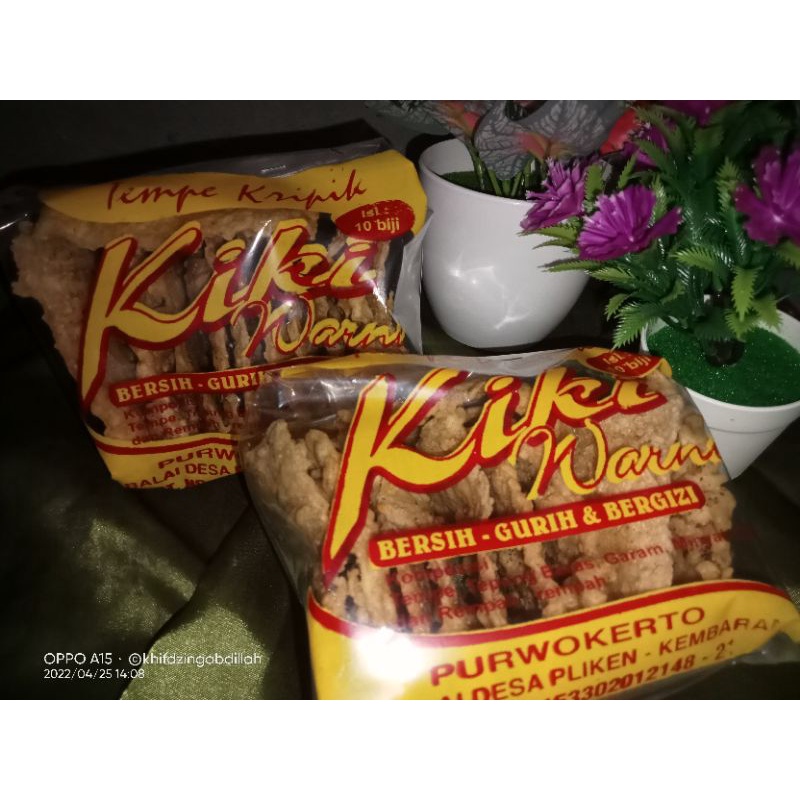 

KERIPIK TEMPE ASLI Produk Purwokerto Banyumas isi 2 pack
