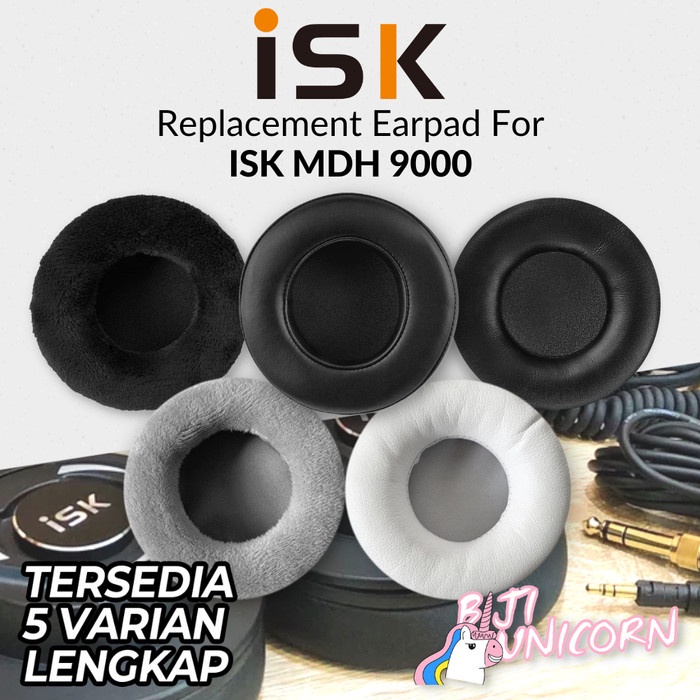 Earpad Earcup Ear Cushion ISK MDH 9000 MDH9000 Busa Foam Bantalan