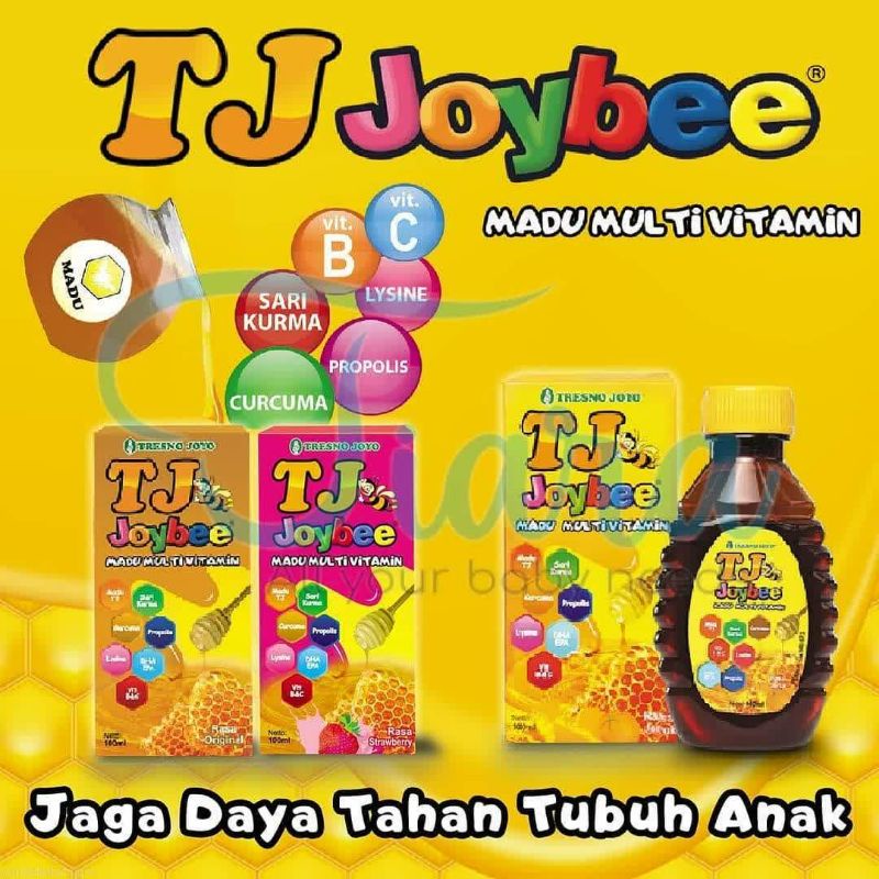 

TJ JOYBEE MADU PLUS MULTIVITAMIN ANAK 125ML MURAH Ori