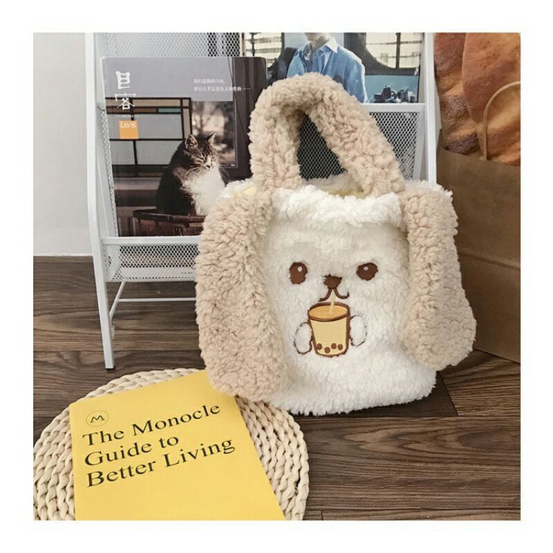 Tas wanita tas TOTE bag bulu import PIYOPIYO abr2234 BISA COD