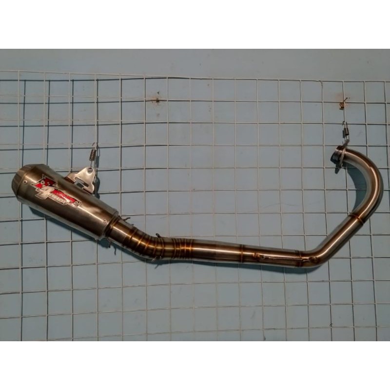 knalpot fu 200cc xsamping xtengah
