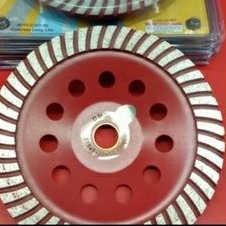 mata gerinda poles 7 inch DMX turbo / batu gerinda poles besi
