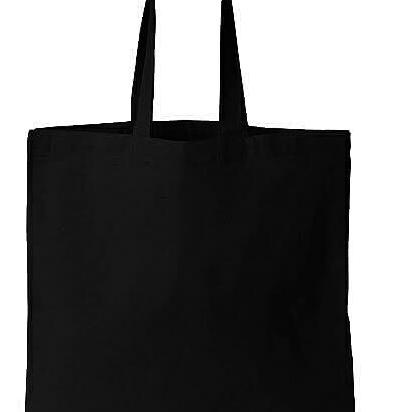 ➦ Tote Bag Tas Kanvas Polos - Putih ♦