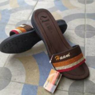 Sandal  slop cewek turki  coklat C 01 Shopee Indonesia