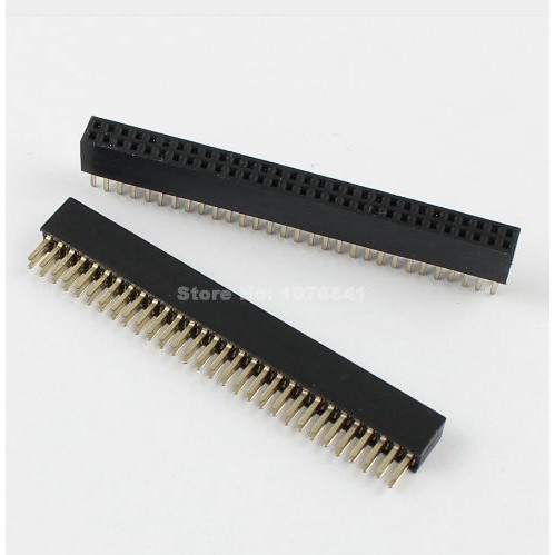 Header Female 2X30 Pin p 60P 2.54mm Double Row Straight Pin 2x30p 60 p