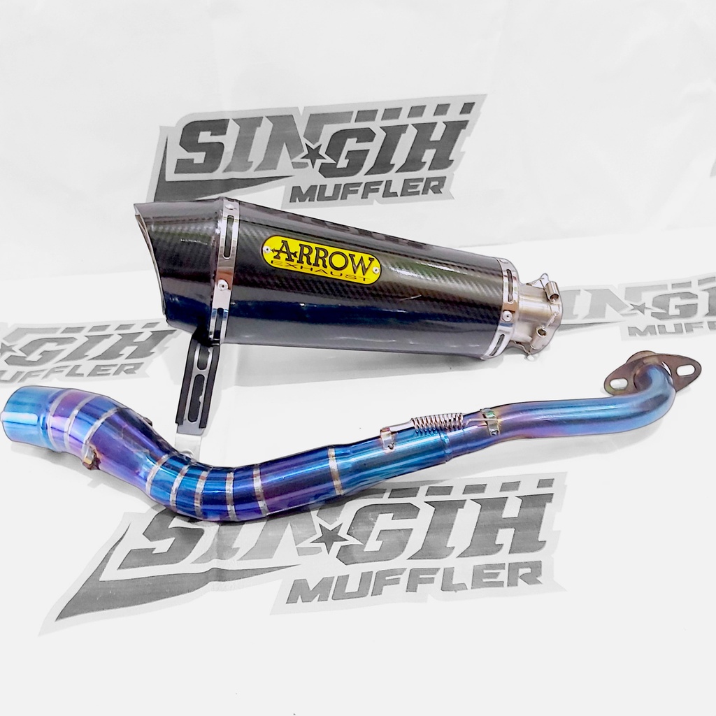 Knalpot Nmax Aerox Adv Pcx Vario Lexi Beat Scoopy Arrow Bluemoon