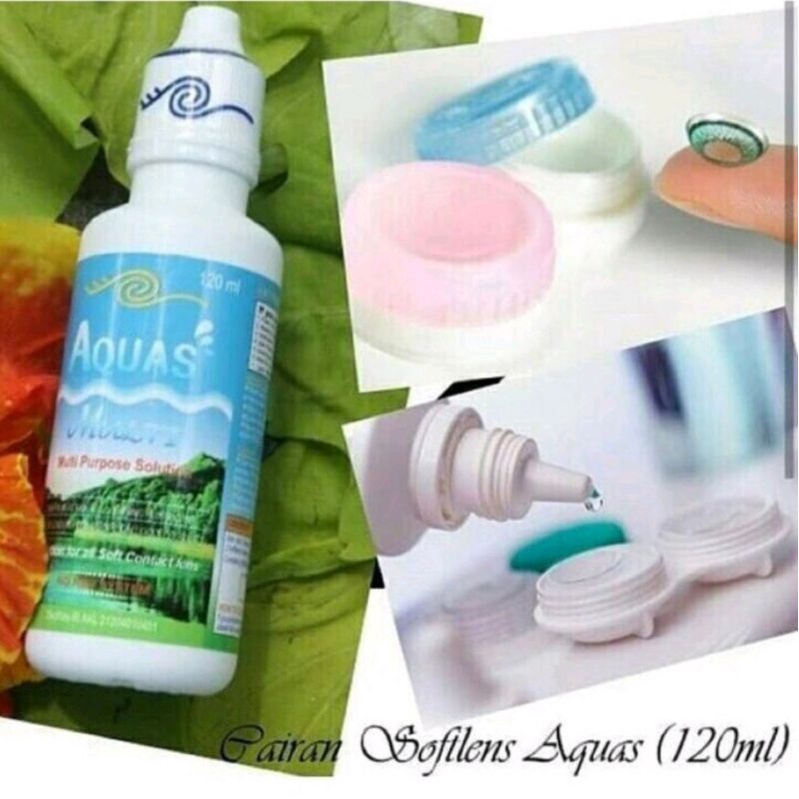 CAIRAN SOFTLENS AQUAS 120ml/Air perendam softlens