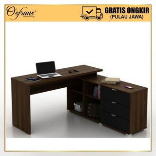  MEJA  KERJA BESAR JUMBO WIEN DESK Harga  Pabrik Shopee  