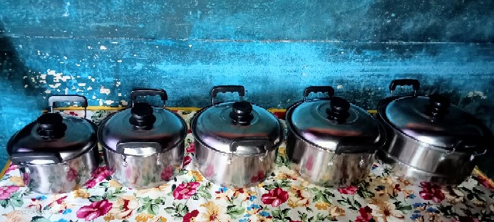 Panci Set / Panci Kukus Stemer Stainlees Set Lengkap