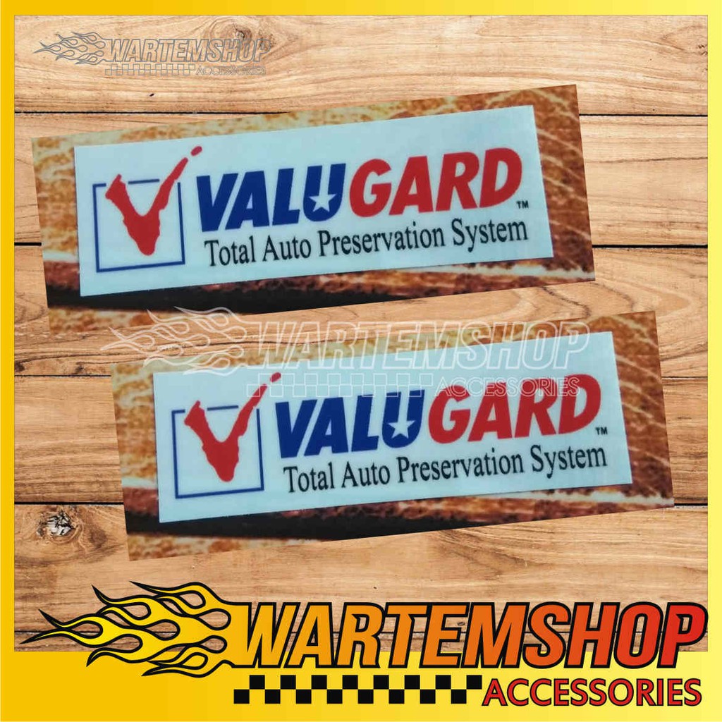 

Stiker Valugard OEM Tempel Dalam SET