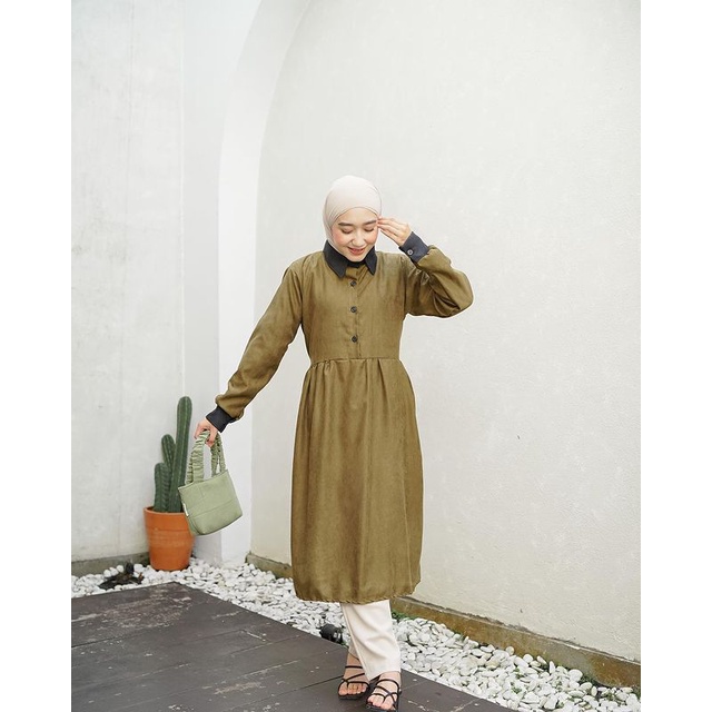 HYUNA TUNIK - KOREAN STYLE - TUNIK KOREA - ATASAN WANITA