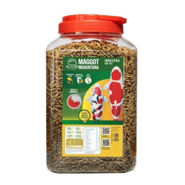 promo murah Maggot Nusantara Koi 500 Gr Berkualitas