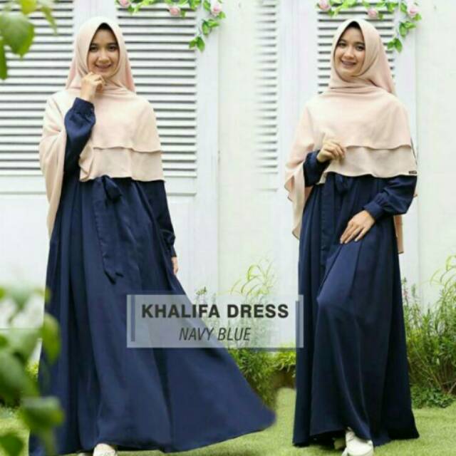 Gamis wolfis muslim syari longdress maxidress tanah abang monalisa syari murah