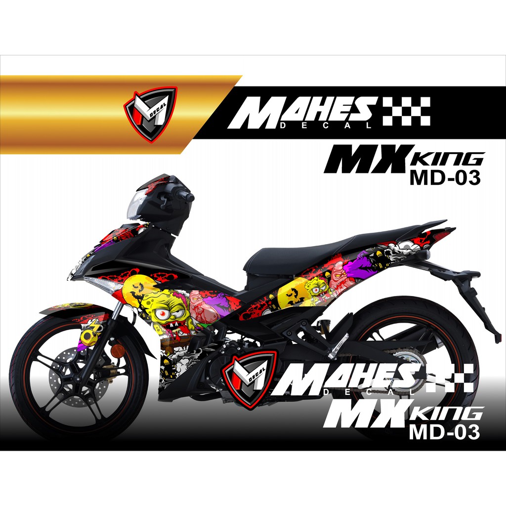 Jual Decal Sticker MX KING 150 Fullbody Custom Desain Zombie Doraemon MD 03 Indonesia Shopee Indonesia Jual Decal Sticker MX KING 150 Fullbody Custom Desain Zombie Doraemon MD 03 Indonesia Shopee Indonesia