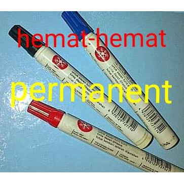 

HOT SALE spidol permanent snowman (biru,merah,hitam) Terjamin