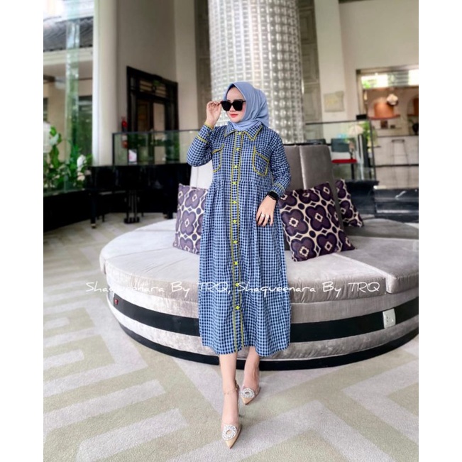 Midi Dress ORIGINAL SHAQUEENARA By TRQ DESIGN