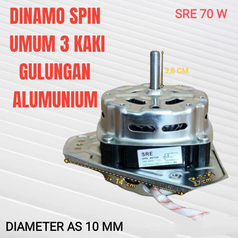 DINAMO SPIN AL UMUM MOTOR PENGERING MESIN CUCI