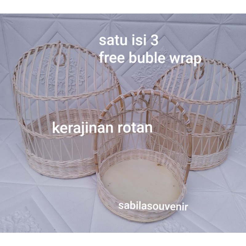 Keranjang Rotan/Keranjang Parcel Rotan/Hampers