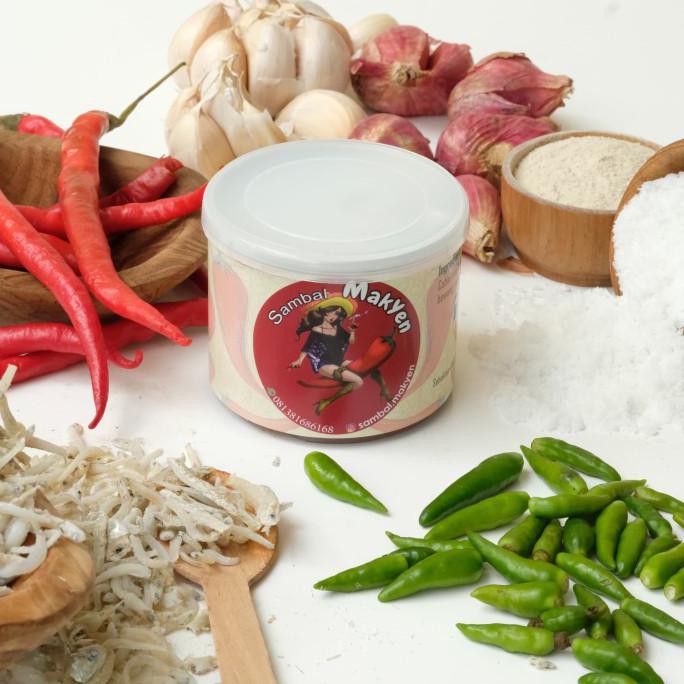 

terlaris01 sambal MakYen homemade fresh sambel teri medan tanpa pengawet