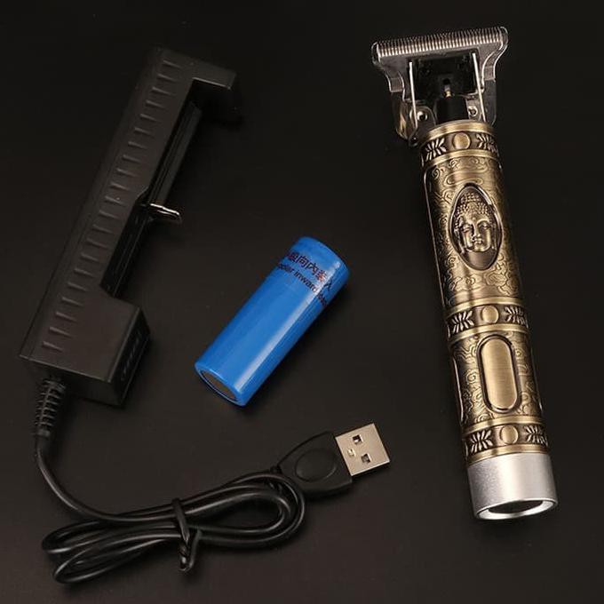 mesin cukur rambut kemei km 1974A alat cukur rambut ukiran