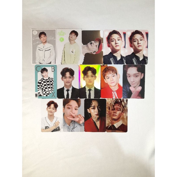 EXO CHEN OFFICIAL PHOTOCARD Album, Tihol, Holo, Kihno, Non album