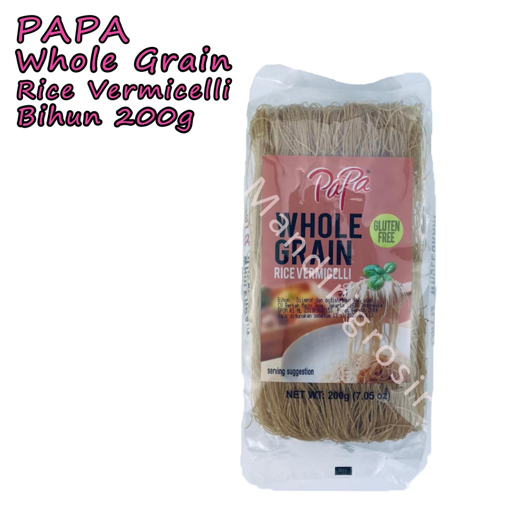 Whole Grain *Papa * Rice Vermicelli * Bihun * 200g