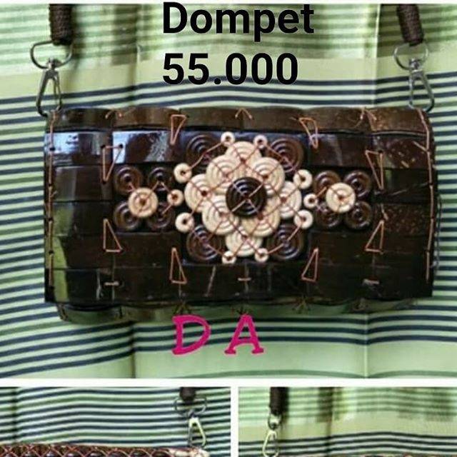 Dompet tempurung kelapa