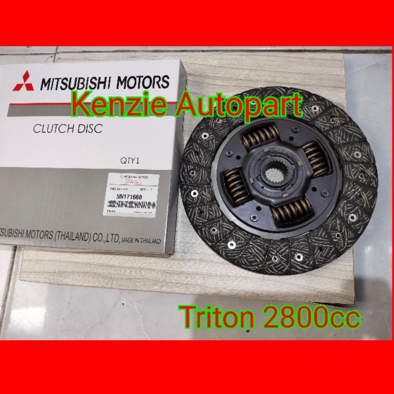 CLUTCH DISK KAMPAS KOPLING MITSUBISHI TRITON 2800C MN171660