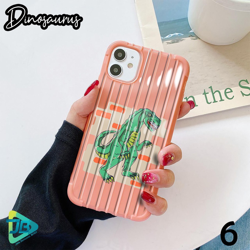 Softcase DINOSAURUS Oppo A3s A1k A5 A9 2020 A7 F9 A5s A31 A52 A92 A37 A53 A83 F1s F11 Pro JB3243