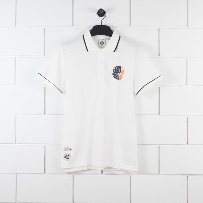 Lacoste PH3351 Roland Garros Edition Stretch Mini Pique Polo White