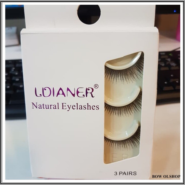 Ldianer Natural Fashion Eyelashes 3 Pairs 132